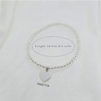 Expanding Silver Forever Love Heart Charm Bracelet (925 Silver)