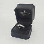 2.01ct F/VS LAB Diamond 5 Stone Ring Set In Yellow Gold