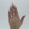 IGI 2.54ct D/VS1 Emerald Cut LAB Diamond Solitaire 3 Stone Ring Set in Platinum