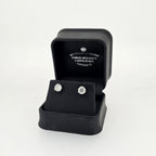 2.06ct H/SI Diamond Stud Earrings Set In White Gold