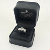 2.75ct F/VS1 Round Brilliant Cut LAB Diamond 3 Stone Ring Set in White Gold