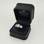 5.61ct F/VS1 Round Brilliant Cut LAB Diamond 3 Stone Ring Set in White Gold