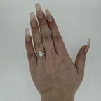 IGI 1.58ct D/VS2 Oval Shape LAB Diamond Ring with Diamond Shoulders set in Platinum - Montpellier Jewellers