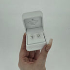 5.04ct G/VS LAB Diamond Stud Earrings Set In White Gold - Montpellier Jewellers