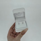 0.82ct LAB Diamond Stud Earrings Set In White Gold - Montpellier Jewellers