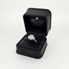 IGI 3.01ct D/VS1 Emerald Cut LAB Diamond Ring with Trapezoid Side Stones Set in Platinum - Montpellier Jewellers