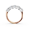 2.00ct Lab Grown 5 Stone Round Diamond Ring Platinum or 18ct Gold - The Montpellier Classic 5 Stone Ring