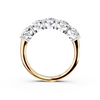 2.00ct Lab Grown 5 Stone Round Diamond Ring Platinum or 18ct Gold - The Montpellier Classic 5 Stone Ring