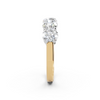 2.00ct Lab Grown 5 Stone Round Diamond Ring Platinum or 18ct Gold - The Montpellier Classic 5 Stone Ring