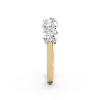 2.00ct Lab Grown 5 Stone Round Diamond Ring Platinum or 18ct Gold - The Montpellier Classic 5 Stone Ring