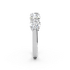 2.00ct Lab Grown 5 Stone Round Diamond Ring Platinum or 18ct Gold - The Montpellier Classic 5 Stone Ring