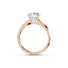 IGI 2.00ct Lab Grown Diamond Solitaire Engagement Ring - The Montpellier Tulip
