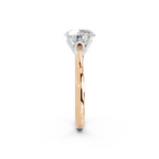 IGI 2.00ct Lab Grown Diamond Solitaire Engagement Ring - The Montpellier Tulip