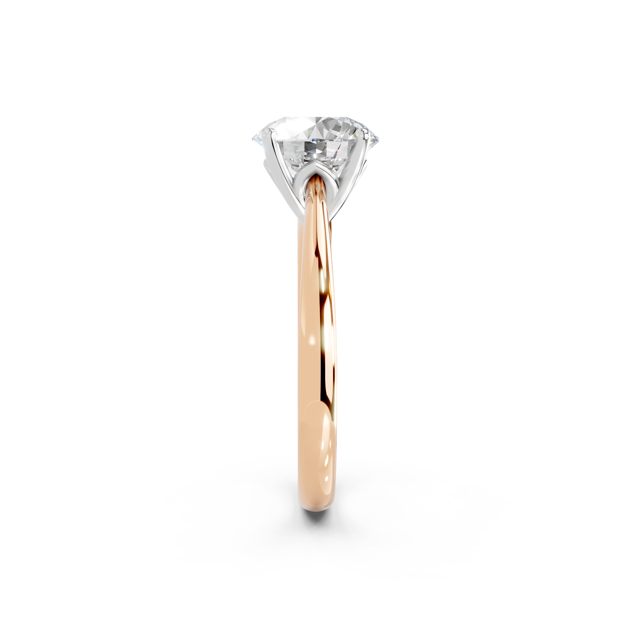 IGI 2.00ct Lab Grown Diamond Solitaire Engagement Ring - The Montpellier Tulip