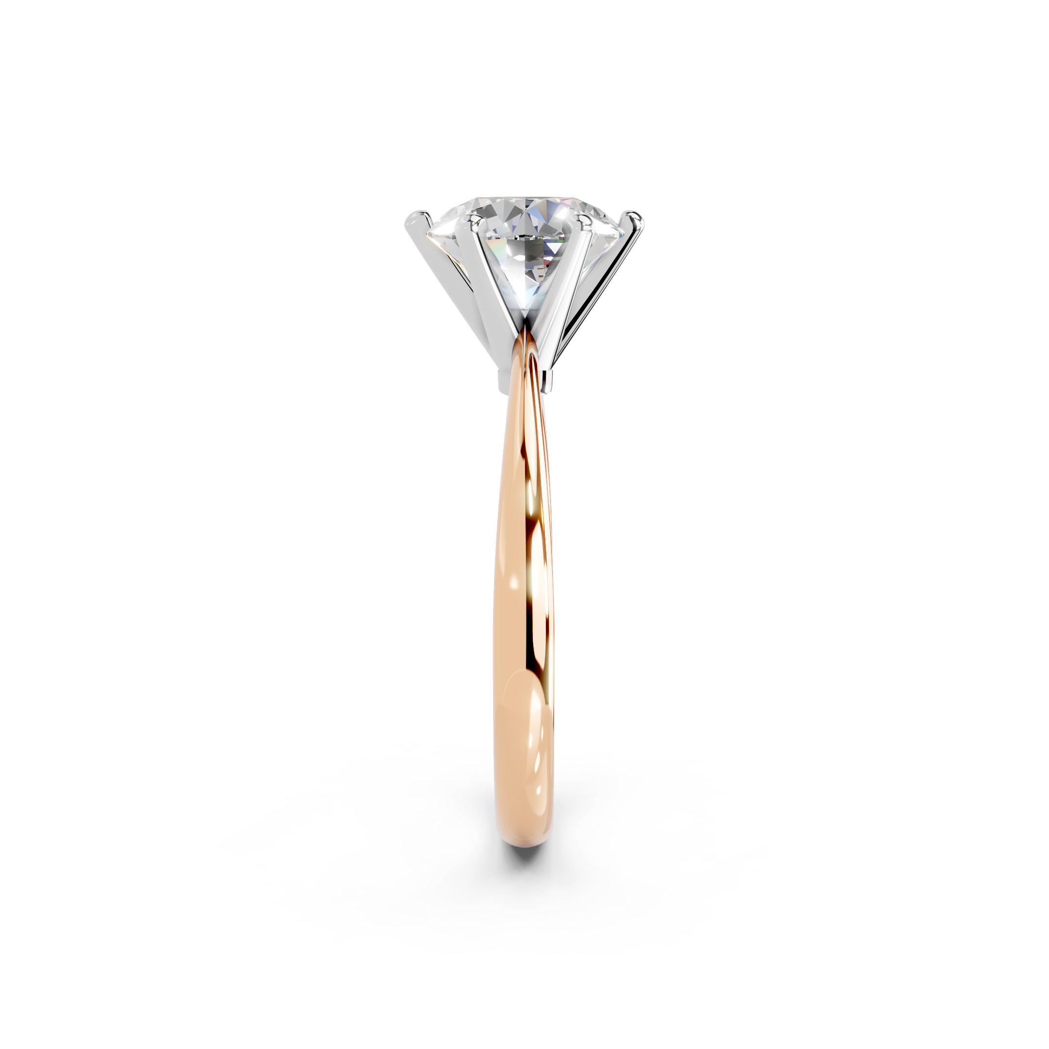 IGI 2.00ct Lab Grown Diamond Solitaire Engagement Ring - The Montpellier Classic 6 Claw