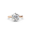 IGI 2.00ct Lab Grown Diamond Solitaire Engagement Ring - The Montpellier Classic 6 Claw