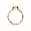 IGI 2.00ct Lab Grown Round Bezel Set Diamond Solitaire Engagement Ring Platinum or 18ct Gold