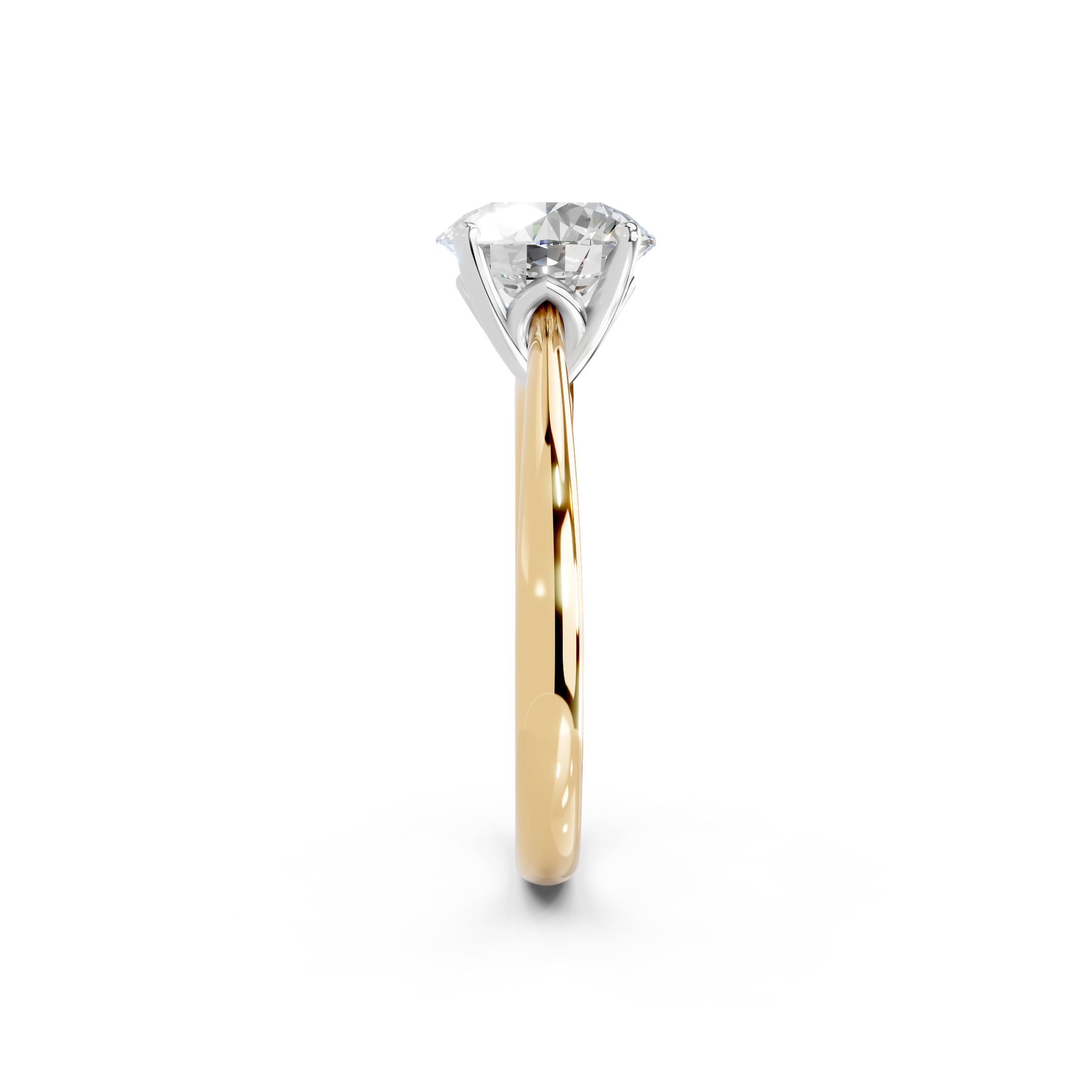 IGI 2.00ct Lab Grown Diamond Solitaire Engagement Ring - The Montpellier Tulip