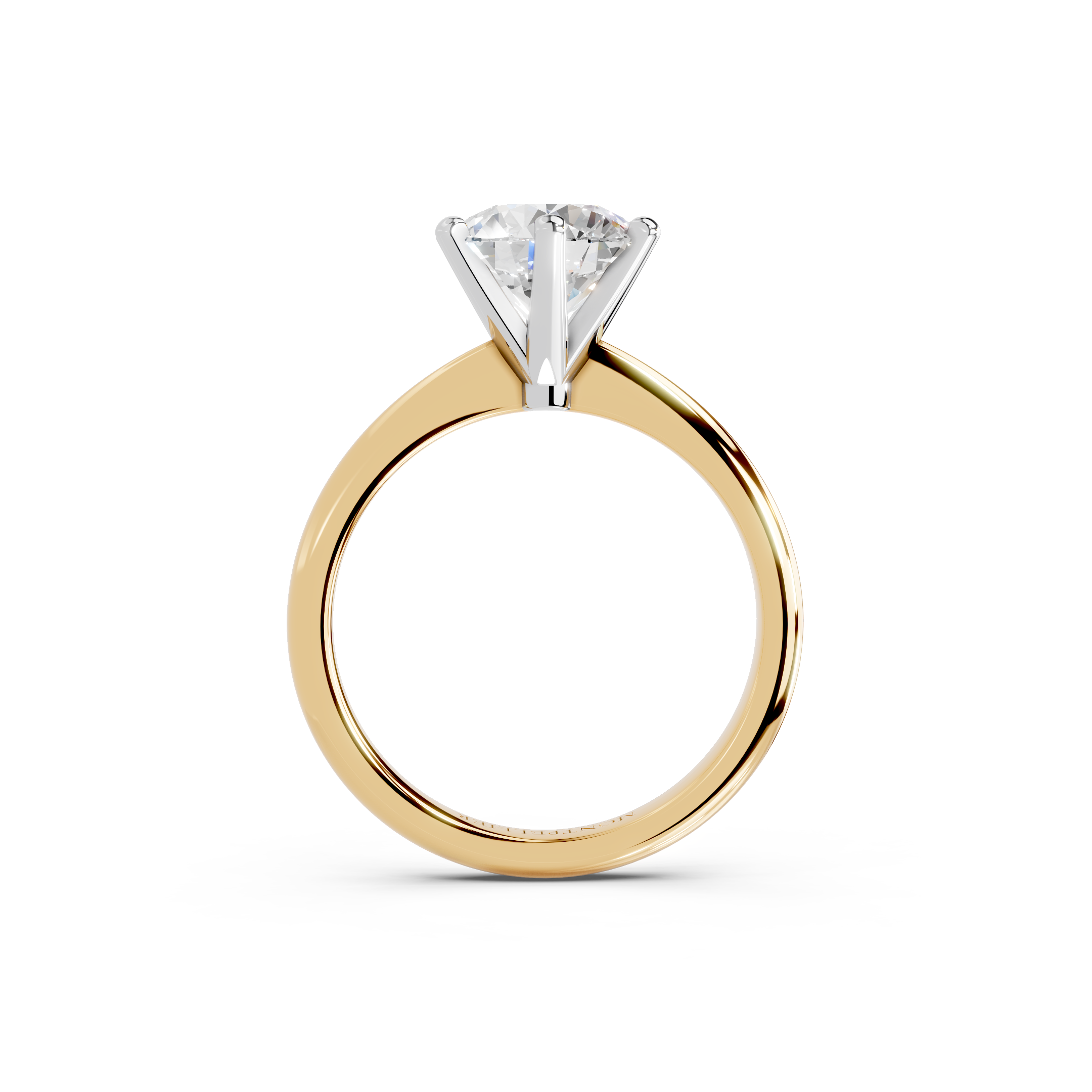 IGI 2.00ct Lab Grown Diamond Solitaire Engagement Ring - The Montpellier Classic 6 Claw