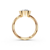 IGI 2.00ct Lab Grown Round Bezel Set Diamond Solitaire Engagement Ring Platinum or 18ct Gold