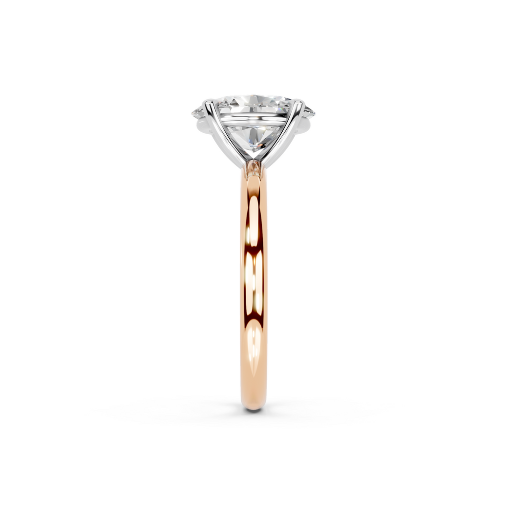 IGI 2.00ct Lab Grown Oval Diamond Solitaire Engagement Ring Platinum or 18ct Gold - The Montpellier Classic Oval
