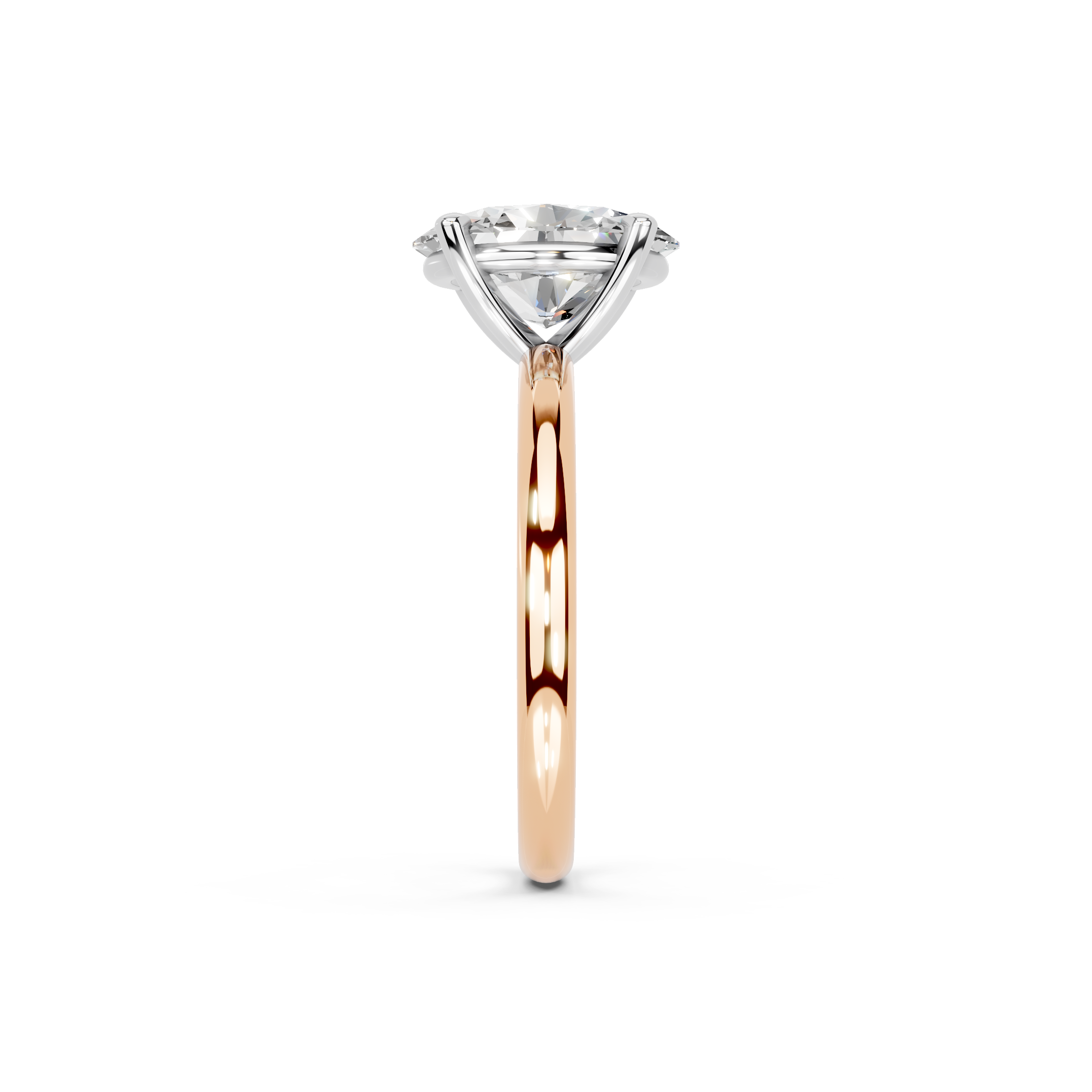 IGI 2.00ct Lab Grown Oval Diamond Solitaire Engagement Ring Platinum or 18ct Gold - The Montpellier Classic Oval