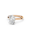 IGI 2.00ct Lab Grown Oval Diamond Solitaire Engagement Ring Platinum or 18ct Gold - The Montpellier Classic Oval