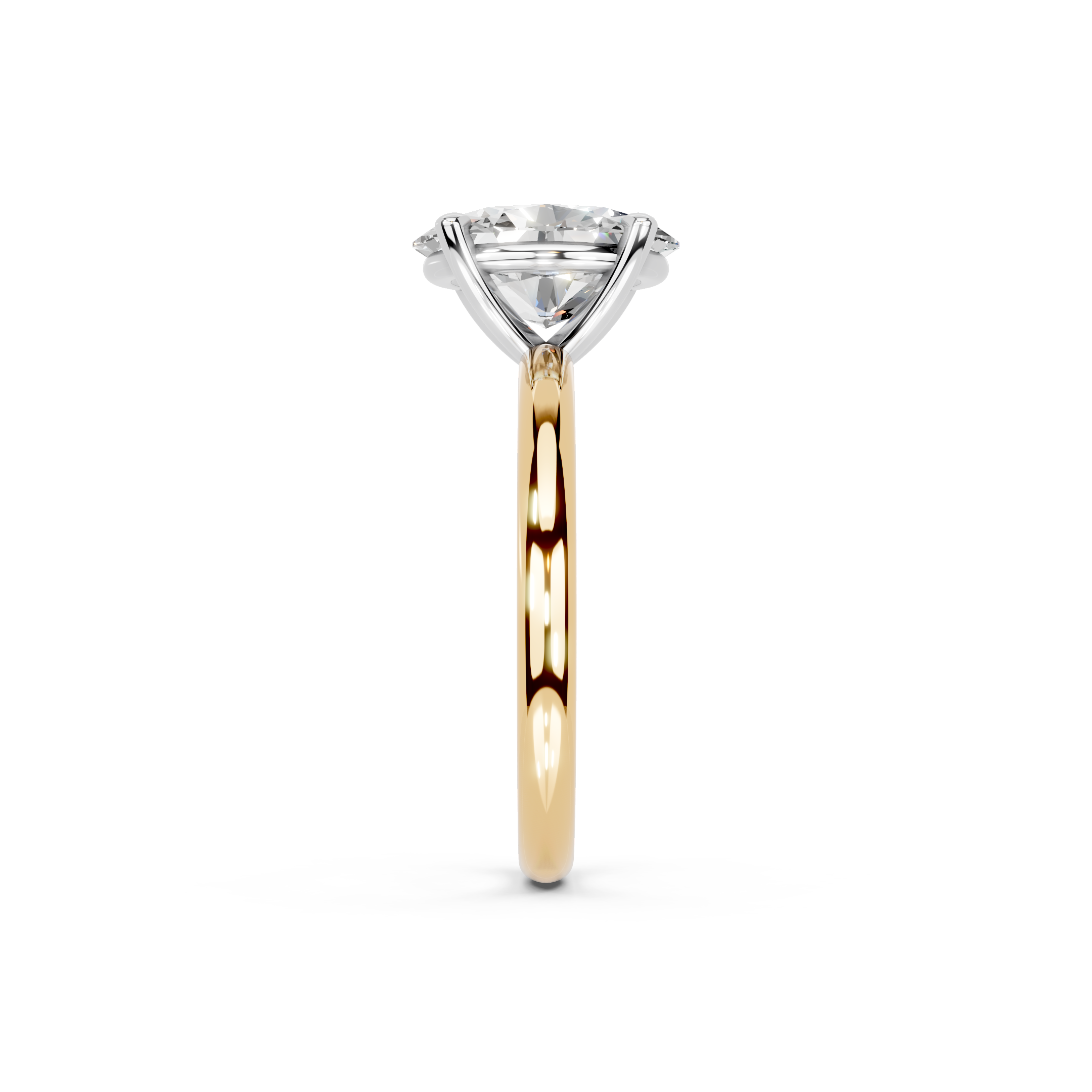 IGI 2.00ct Lab Grown Oval Diamond Solitaire Engagement Ring Platinum or 18ct Gold - The Montpellier Classic Oval