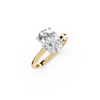 IGI 2.00ct Lab Grown Oval Diamond Solitaire Engagement Ring Platinum or 18ct Gold - The Montpellier Classic Oval