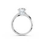 IGI 2.00ct Lab Grown Diamond Solitaire Engagement Ring - The Montpellier Tulip