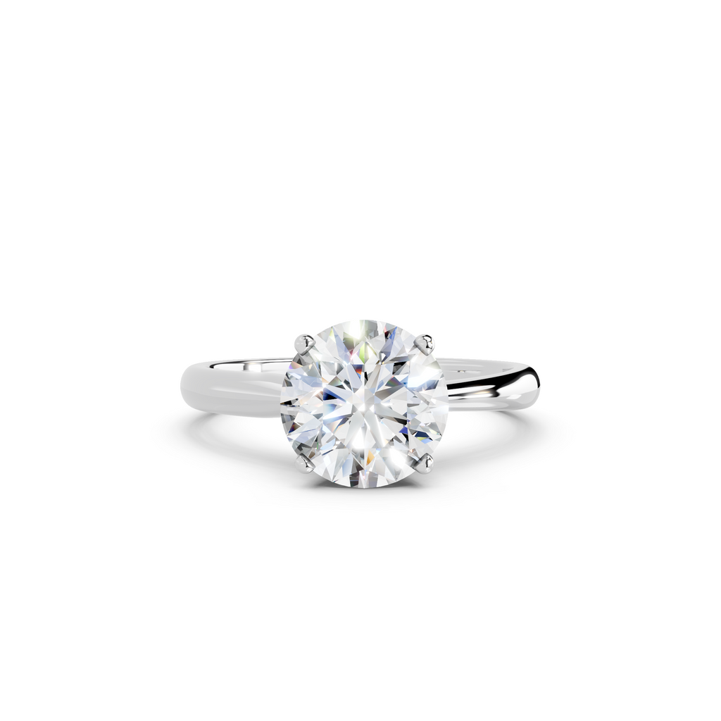 IGI 2.00ct Lab Grown Diamond Solitaire Engagement Ring - The Montpellier Tulip