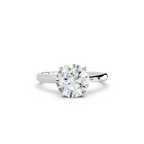 IGI 2.00ct Lab Grown Diamond Solitaire Engagement Ring - The Montpellier Tulip