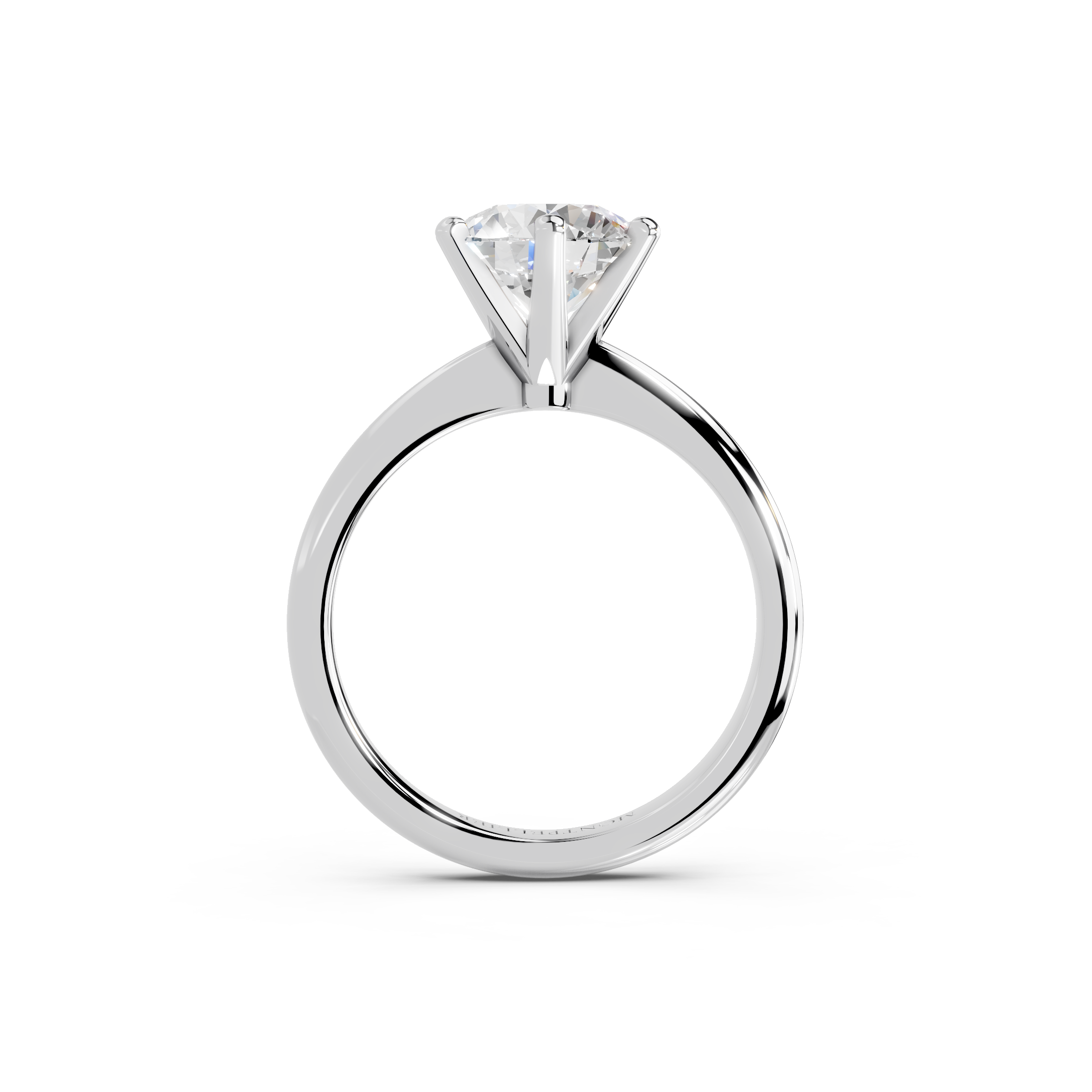 IGI 2.00ct Lab Grown Diamond Solitaire Engagement Ring - The Montpellier Classic 6 Claw