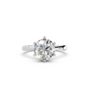 IGI 2.00ct Lab Grown Diamond Solitaire Engagement Ring - The Montpellier Classic 6 Claw