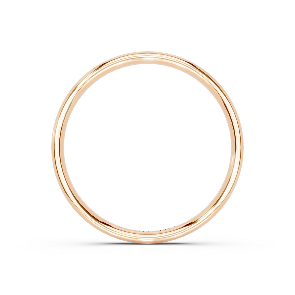 2.0mm Montpellier Fibonacci Wedding Band Platinum or 18ct Gold