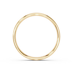 2.0mm Montpellier Fibonacci Wedding Band Platinum or 18ct Gold