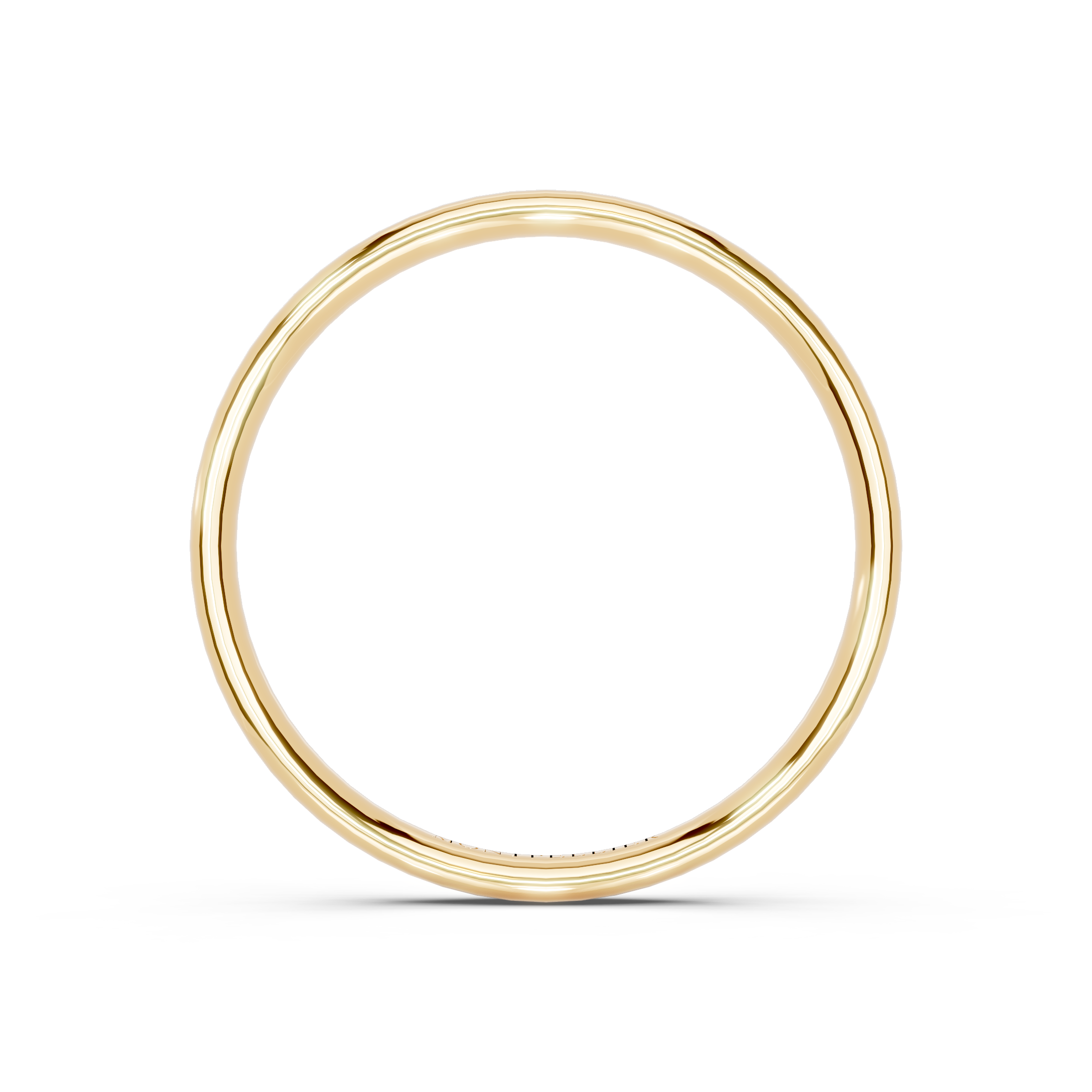 2.0mm Montpellier Fibonacci Wedding Band Platinum or 18ct Gold