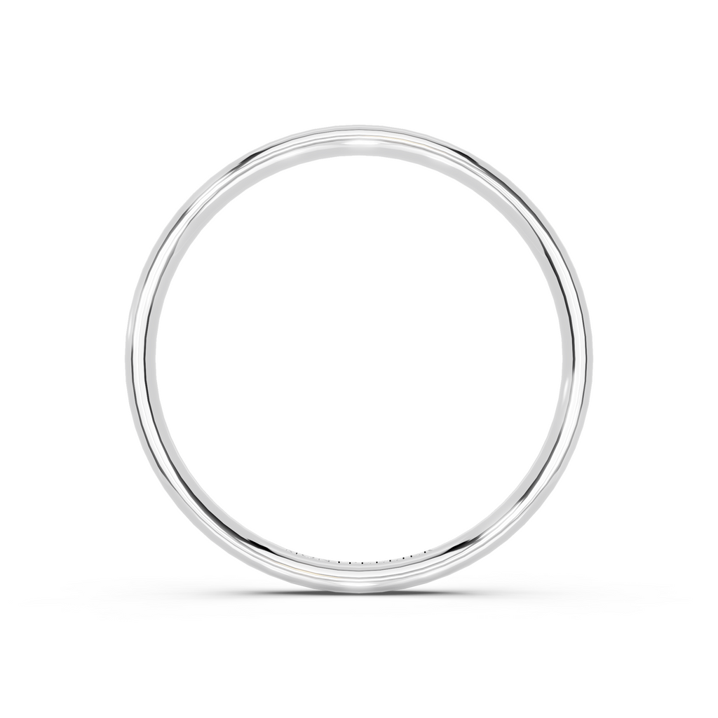 2.0mm Montpellier Fibonacci Wedding Band Platinum or 18ct Gold
