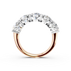 3.50ct Lab Grown 5 Stone Round Diamond Ring Platinum or 18ct Gold - The Montpellier Classic 5 Stone Ring