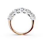 3.50ct Lab Grown 5 Stone Round Diamond Ring Platinum or 18ct Gold - The Montpellier Classic 5 Stone Ring