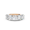 3.50ct Lab Grown 5 Stone Round Diamond Ring Platinum or 18ct Gold - The Montpellier Classic 5 Stone Ring