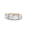 3.50ct Lab Grown 5 Stone Round Diamond Ring Platinum or 18ct Gold - The Montpellier Classic 5 Stone Ring