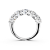 3.50ct Lab Grown 5 Stone Round Diamond Ring Platinum or 18ct Gold - The Montpellier Classic 5 Stone Ring
