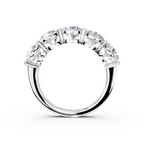3.50ct Lab Grown 5 Stone Round Diamond Ring Platinum or 18ct Gold - The Montpellier Classic 5 Stone Ring