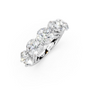 3.50ct Lab Grown 5 Stone Round Diamond Ring Platinum or 18ct Gold - The Montpellier Classic 5 Stone Ring