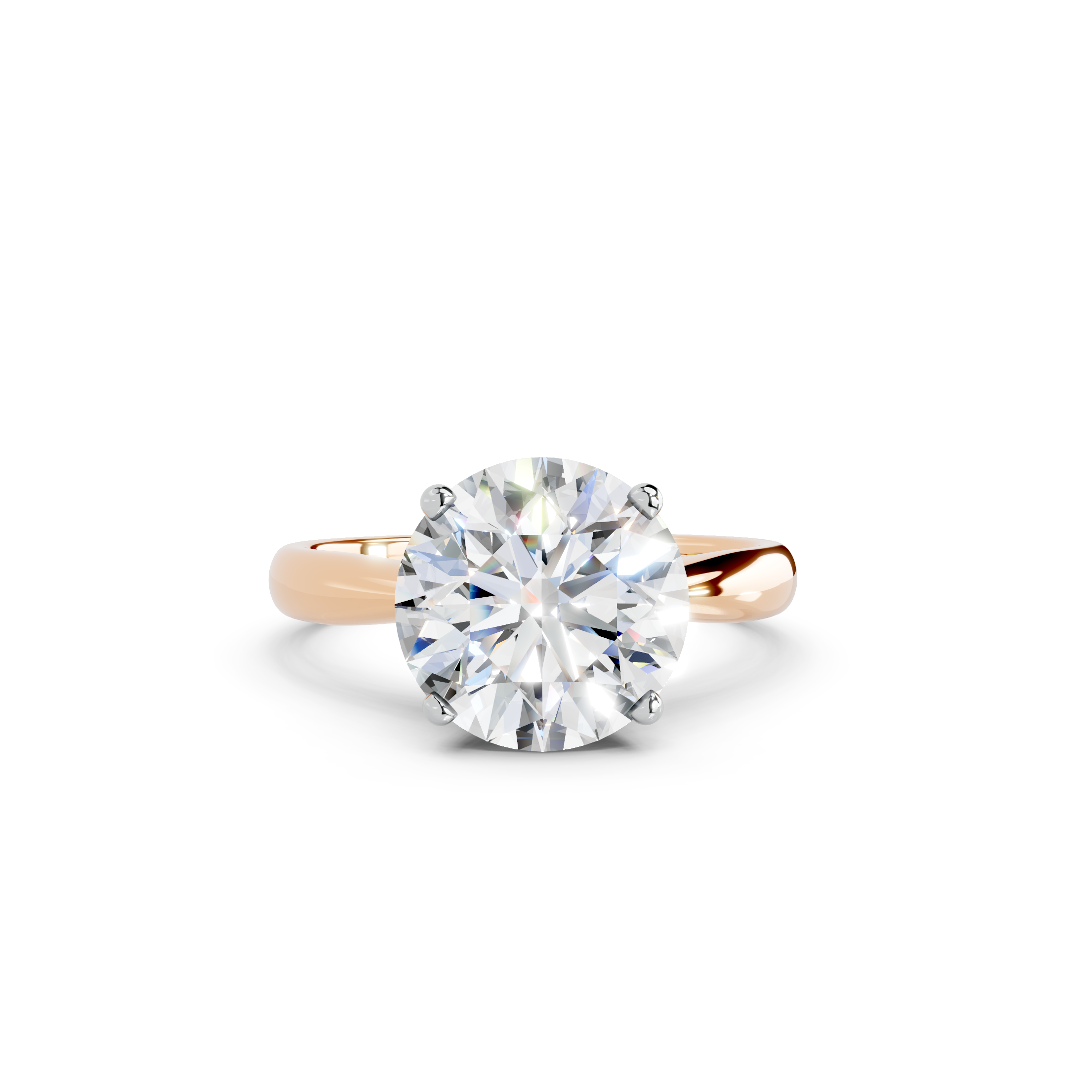 IGI 3.00ct Lab Grown Diamond Solitaire Engagement Ring - The Montpellier Tulip