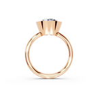 IGI 3.00ct Lab Grown Round Bezel Set Diamond Solitaire Engagement Ring Platinum or 18ct Gold