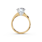 IGI 3.00ct Lab Grown Diamond Solitaire Engagement Ring - The Montpellier Tulip