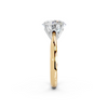 IGI 3.00ct Lab Grown Diamond Solitaire Engagement Ring - The Montpellier Tulip