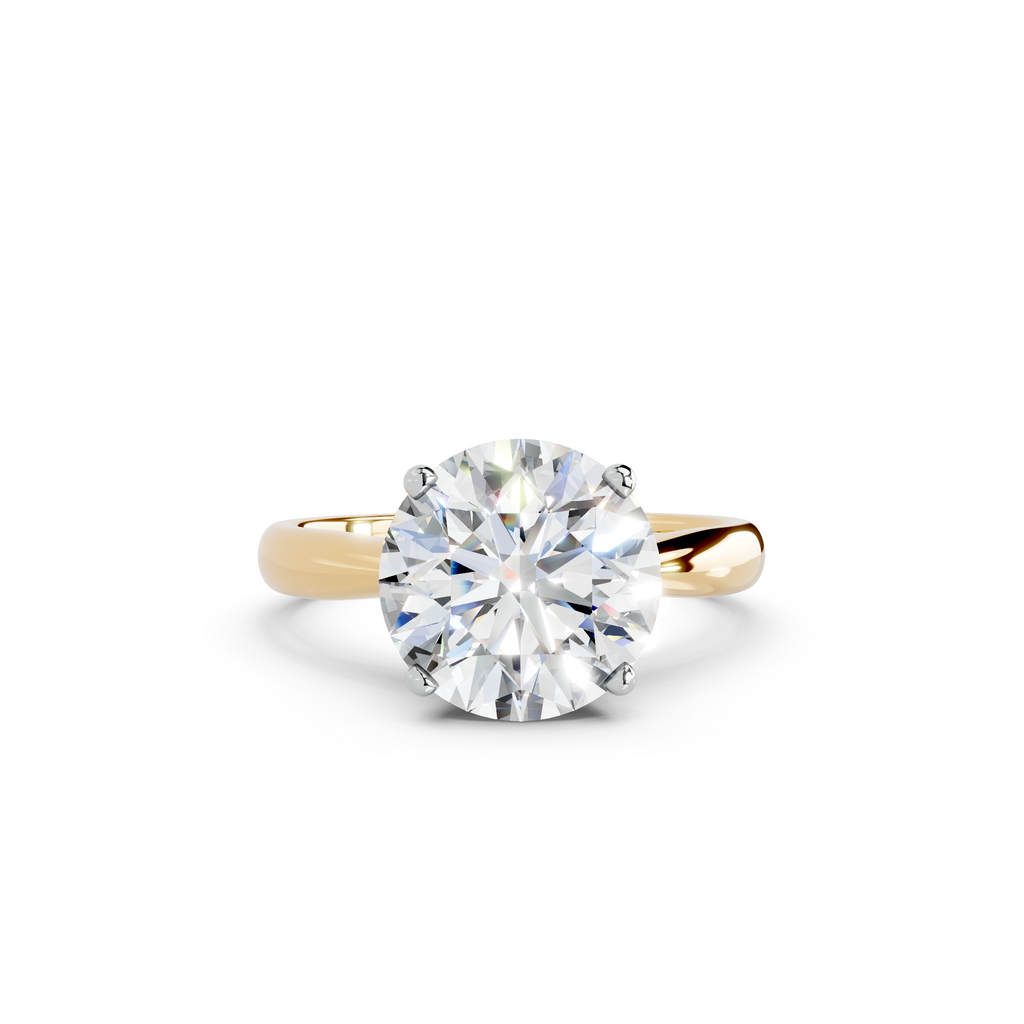 IGI 3.00ct Lab Grown Diamond Solitaire Engagement Ring - The Montpellier Tulip